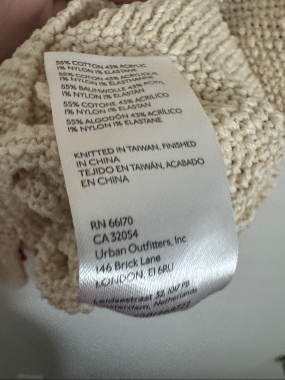 Maeve Cream Knit Short-Sleeve Ladybug Sweater - Picture 5 of 6